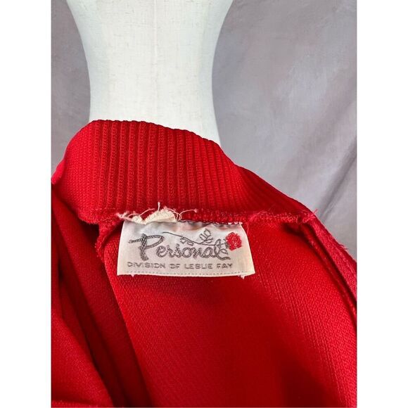 VintageāPlus Size Dagger Collar Blouse Set Mod 70s - Picture 7 of 7